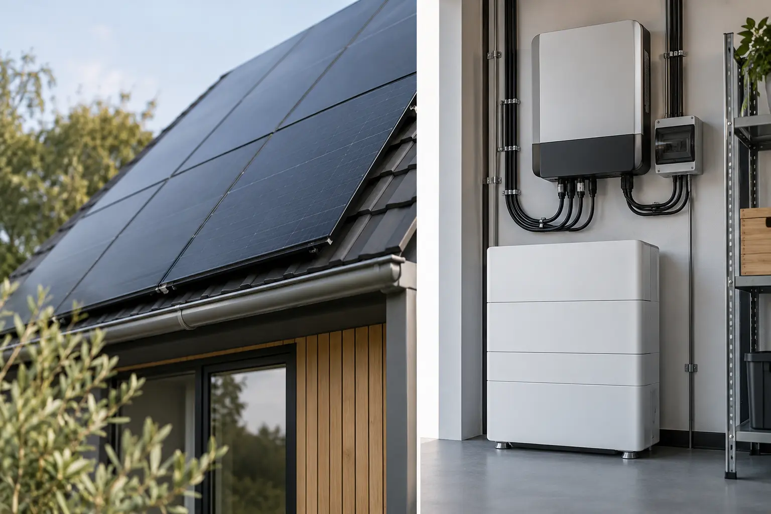 Zonnepanelen en thuisbatterij